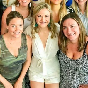 White Linen Urban Outfitters Romper